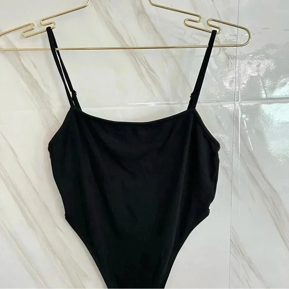 Elodie Bodysuit Adjustable Straps size Large Black - Picture 3 of 9